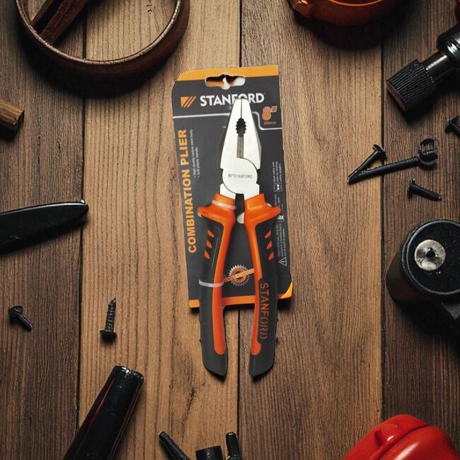 8" Nickel Combination Pliers